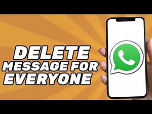 How to Delete Whatsapp Message For Everyone if Deleted for Me (2025)