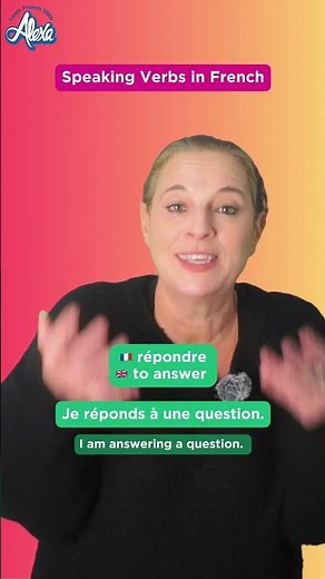 Practise Your French Verbs: Speaking Word Edition 🗣