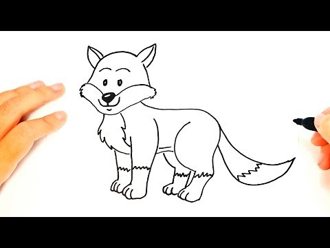 Cómo dibujar un Zorro paso a paso | Dibujo fácil de Zorro