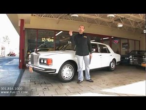 1985 Rolls Royce Silver Spirit for sale with test drive, driving sounds, and walk through video