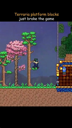 Terraria Platform blocks are BROKEN