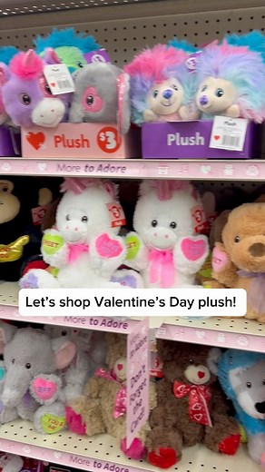 We ♥️ these adorable plush gifts for the ones you love! | Family Dollar