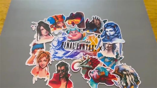 Final Fantasy X Character Stickers: Durable Vinyl Decals - Etsy