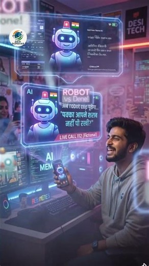 India Launches AI Police Helpline 😳🚨 Robot Cop Will Take Complaints Now?