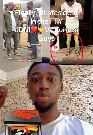 Mr. President Joins FTY vs Kumasi Guys Event