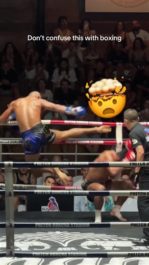 Referees' Jump Reaction at Samui Stadium