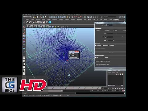 Maya PullDownit VFX Tutorial Series Video 3 (Dynamic Radial-Based Fracturing Technique)