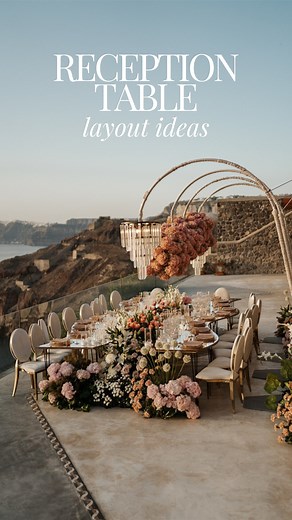 Junebug Weddings | From serpentine layouts to figure-eight designs, there are so many creative ways to set up your reception tables. What do you think? Will... | Instagram