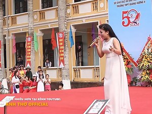 Tàu anh qua núi - Anh Thơ hát tại trường học Nghe tiếp tại: https://youtu.be/rVumcOo3Vbk - ---- | Anh Thơ
