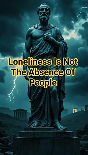 Loneliness Isn’t The Absence Of People — Stoics Knew This Truth