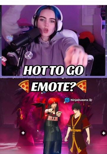 HOT TO GO EMOTE???? 🍕 #fortniteemote #hottogo #chappellroan #newemote #fortniteupdate #smallstreamer @Fortnite Official