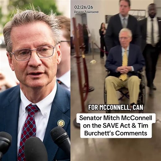 Has Mitch McConnell ever told us he’s a no on the SAVE America Act or have we just read statements about it?It wouldn’t surprise me if he was a no, but from a proof-of-life standpoint, how do we know he’s making his own decisions right now?