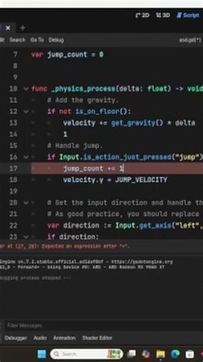 How to Code a Double Jump in Godot (Fast Tutorial)