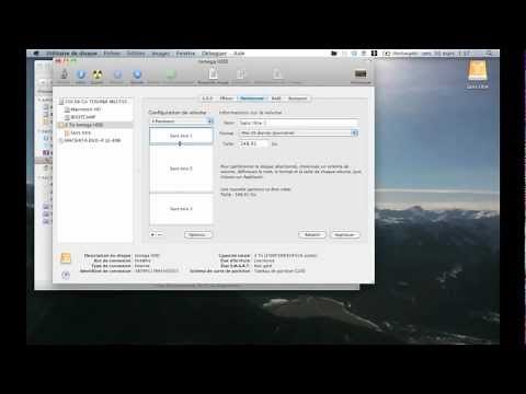 Disque dur externe - Partitions GUID