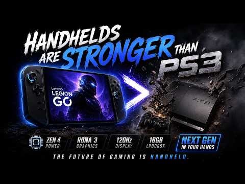 GAMING HANDHELDS NOW BEAT A PS3 | a look into the technology itself