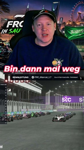 Bin dann mal weg #f125 #f1simracing #german_ef1 #german_egames #formula1 #gaming #f1live #funny