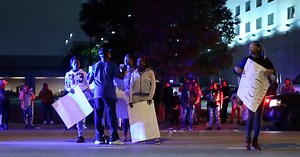 People protesting the handling of the investigation into Kenneka Jenkins' death gathered last night in front of the hotel where she was found dead. Here's the latest on the case: http://trib.in/2y1LXzx | Chicago Tribune