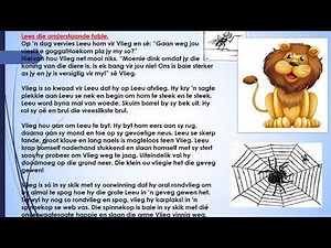 Graad 6: Les 1 Week 1 - Afrikaans Eerste Addisionel Taal