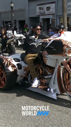 448K views · 5.9K reactions | Custom Harley Bagger Trike at Biketoberfest 2025 | Daytona Bike Rally | Motorcycle World | Facebook