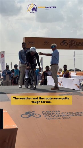 🇲🇾 ArenaMalaysia Asia on Instagram: "@hasmatkep took silver in the Men Master Individual Time Trial at the 2026 Asian Road Cycling Championships, finishing 20 seconds shy of the champion and falling short of defending his title."