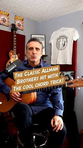 Jessica by the Allman Brothers is a classic that uses a guitar chord maneuver all guitarists should learn! #guitarlesson #allmanbrothers #jessica | Anthony Parker and the Near Life Experience