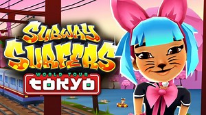 The update is here! Time to visit #Tokyo with the #SubwaySurfers! 🌸 | Subway Surfers