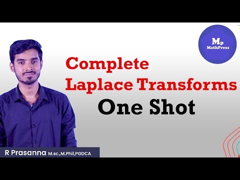 Laplace Transforms - One Shot