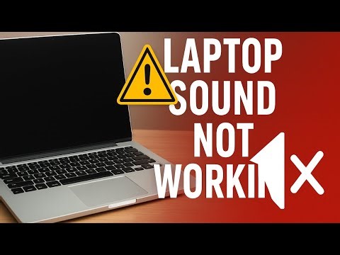 Laptop Sound Not Working | How to Fix No Sound Problem