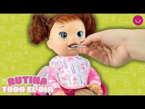 La rutina diaria de mi muñeca Sara