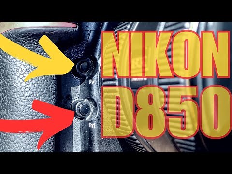 HOW TO PROGRAM THE Fn & Pv BUTTONS ON NIKON D850