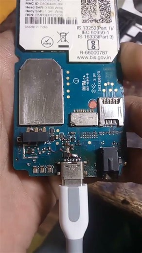 Jio f220b type c charging convert##