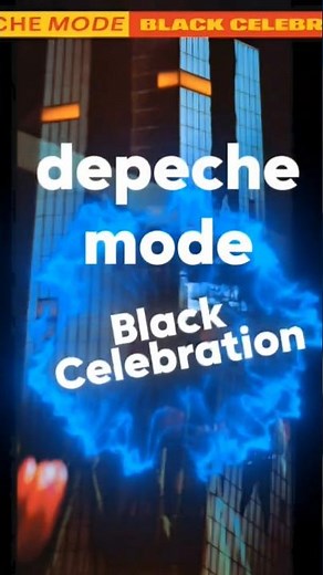 Depeche Mode- Black Celebration- 1986