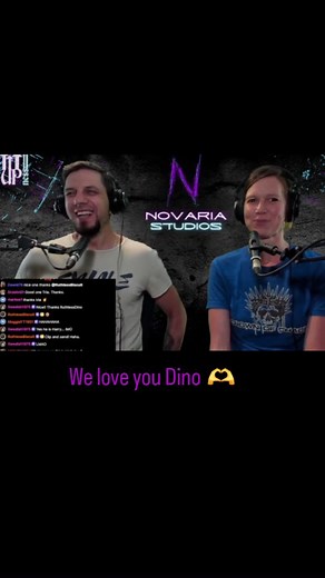 Starting the week off with good vibes ✨️ Novaria Studios Livestream on Rumble #novariastudios #dinojelusick #rumble | Tria GBiscuit
