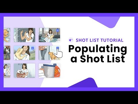 How to Fill Out a Shot List | Shot List Tutorials