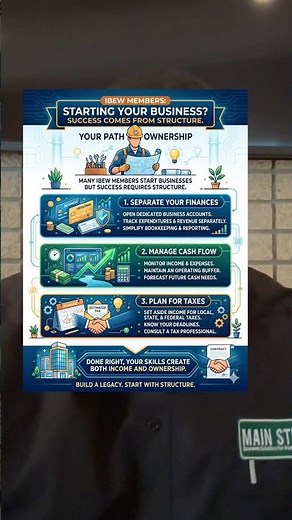 IBEW Side Business Strategy | Partnered with First Merchants Bank | Build Ownership Income
