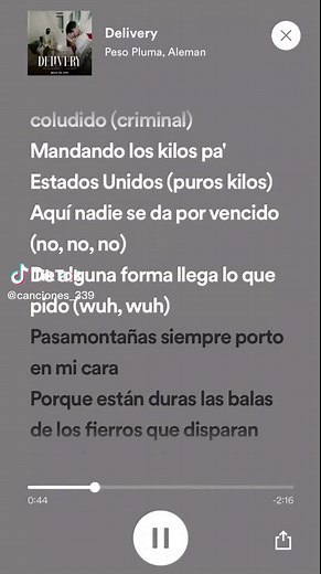 Canciones de Delivery: PP y Alemán