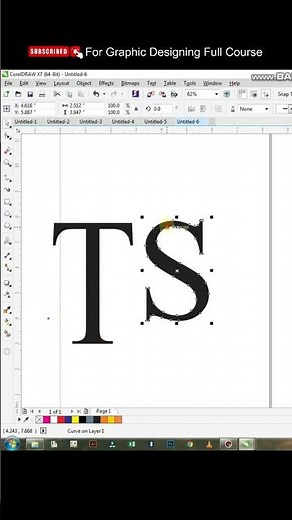 Coreldraw logo design | Graphic design | corel draw | Graphic design tutorials for beginners #