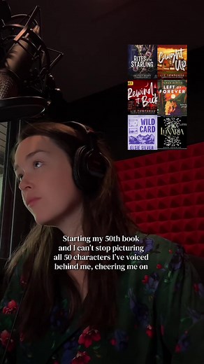 Starting My 50th Audiobook: Celebrating 50 Characters Voiced