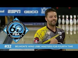 PBA 60th Anniversary Most Memorable Moments #32 - Belmonte Wins USBC Masters for Fourth Time