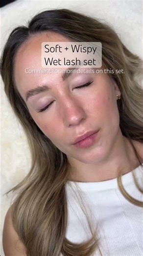Your New Favourite Wispy Wet Lash Mapping