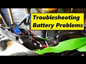 Motorcycle Battery Problems - How to troubleshoot