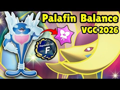 Palafin Balance! Pokemon VGC 2026 Reg F Competitive Showdown Wifi Battles