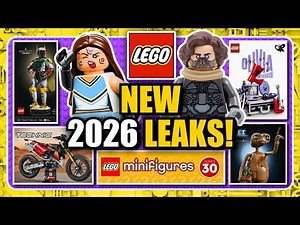 NEW LEGO LEAKS! CMF 30, E.T, Technic, Botanicals & MORE!)