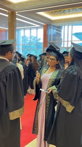 The graduands of the Design Convocation at the National Institute of Business Management (NIBM) in affiliation with Limkokwing University of Creative Technology Malaysia were filled with excitement and anticipation as they prepared for the momentous occasion at the BMICH. Dressed in their academic regalia, they adjusted their caps and gowns, exchanging smiles and congratulations with fellow students. In the final moments before the ceremony, they took a deep breath, reflecting on the hard work a