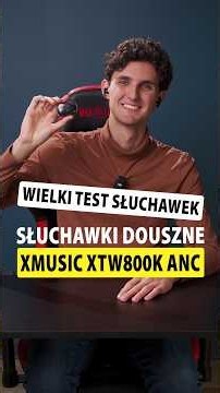 Czysty dźwięk i cisza bez zakłóceń z XMUSIC XTW800K 🎧