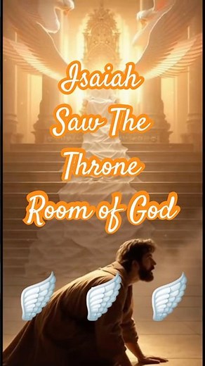 Isaiah’s Vision: The Throne of Glory | Isaiah 6:1-4 #bibleshorts