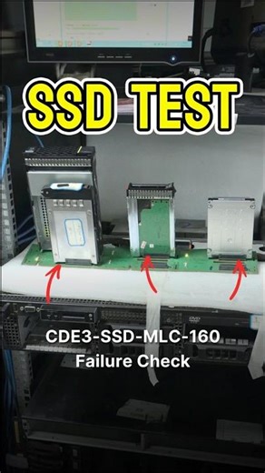 Cisco CDE3-SSD-MLC-160 Benchmark & Failure Test #cisco #ssdstorage #hardware #storage #test #fyp