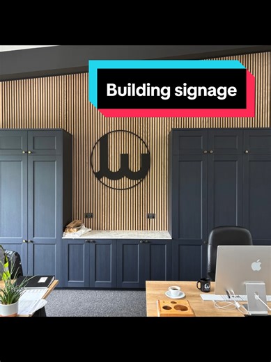 building signage in and out #wallsign #illuminate #lightup #buildings #office #buildingsigns #logo #branding #signs #signmakersoftiktok #fyp #foryoupagе