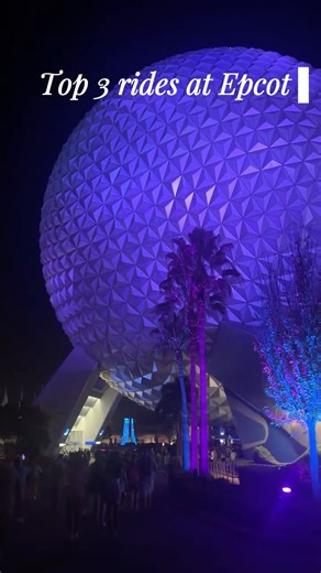 3 Best Rides at Epcot! 🪩 #shorts #waltdisneyworld #epcot