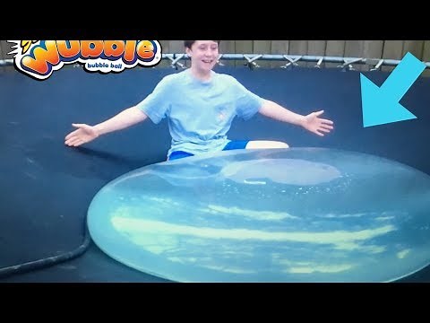 WORLDS BIGGEST WUBBLE BUBBLE BALL FILLED WITH WATER!!!